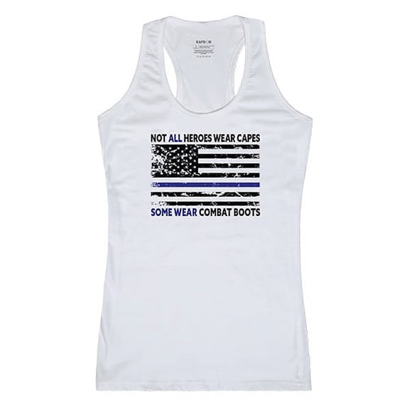 Rapid Dominance Not All with TBL Women Graphic Tank Top, White - Small