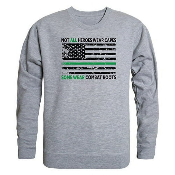 Rapid Dominance Not All with TGL Graphic Crewneck Sweatshirt, Heather Grey - Extra Large