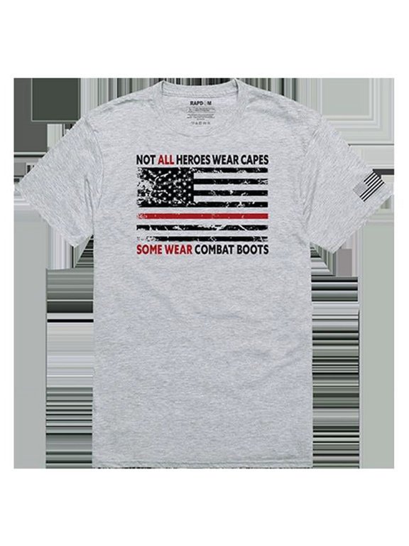 Rapid Dominance Not All with TRL Tactical Graphic T-shirt, Heather Grey - Extra Large