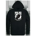 thumbnail image 1 of Rapid Dominance POW*MIA Logo Graphic Mens Pullover Hoodie [Black - L], 1 of 1