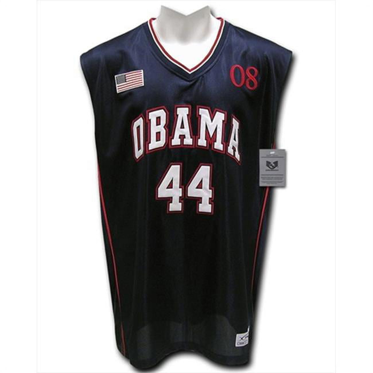 Rapid Dominance R08-OBM-WHT-03 Presidential Basketball Jersey White Large