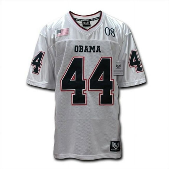 Rapid Dominance R10-OBM-WHT-03 Presidential Foot Ball Jersey, White, Large