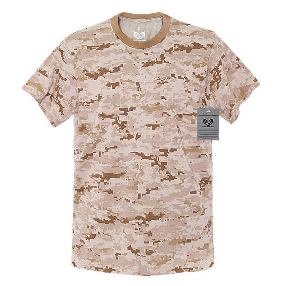 NITRAID　REAL STONED CAMO ARMY S/S SHIRT Rapid Dominance R38 - Woodland Camo Cotton T - Shirt, Tees