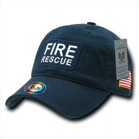 Rapid Dominance R89-FIRE-RESCUE Dual Flag Raid Caps- Fire Rescue