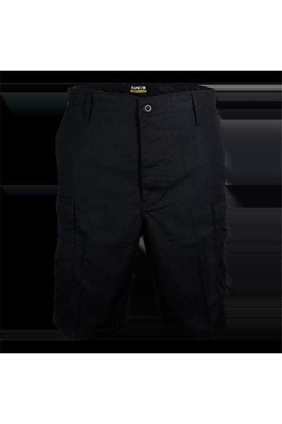 RDT Cotton Ripstop Shorts, Black - Size 30