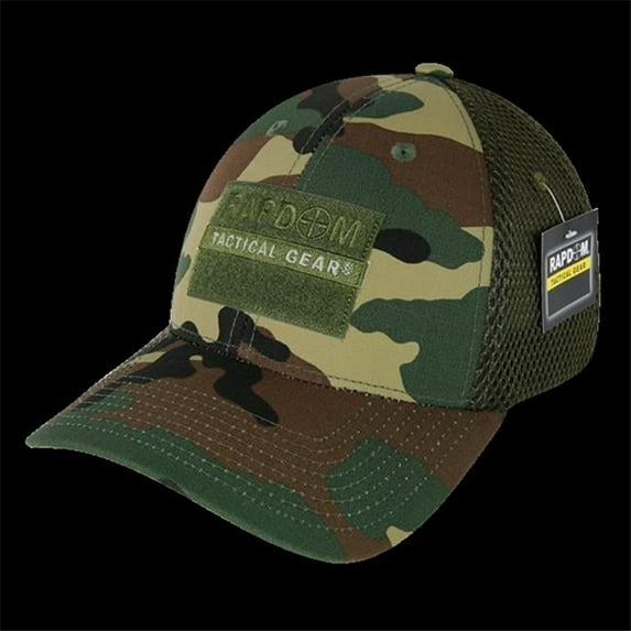 Rapid Dominance RDT Graphic Ripsto AirMesh Cap, Woodland - One Size