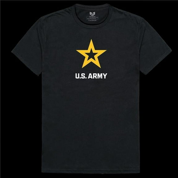 Rapid Dominance RS2-A33-BLK-03 US Army 33 Relaxed Graphic T-Shirt - Black - Large