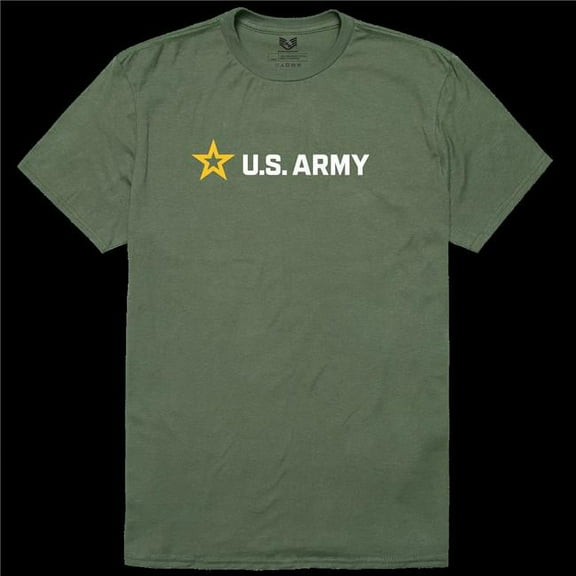 Rapid Dominance RS2-A35-OLV-01 US Army 35 Relaxed Graphic T-Shirt - Olive - Small