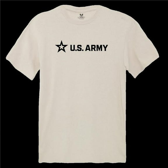 Rapid Dominance RS2-A37-SND-04 US Army 37 Relaxed Graphic T-Shirt - Sand - Extra Large