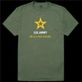 thumbnail image 1 of Relaxed Graphic T's,US Army 42,Olive, XL, 1 of 1