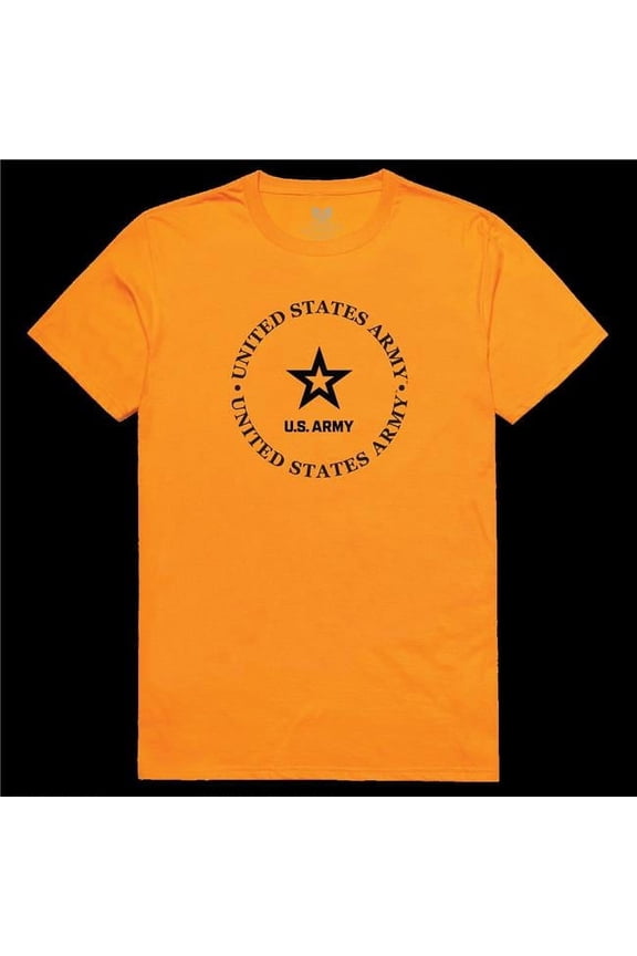 RS2-A43-GLD-05 US Army 43 Relaxed Graphic T-Shirt - Gold - 2X