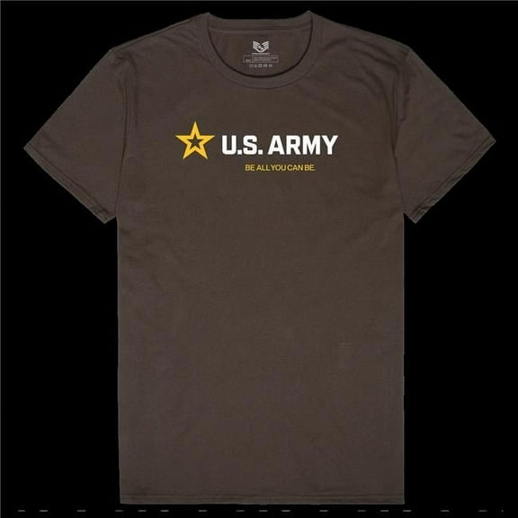 Relaxed Graphic T's,US Army 60,Brown, S
