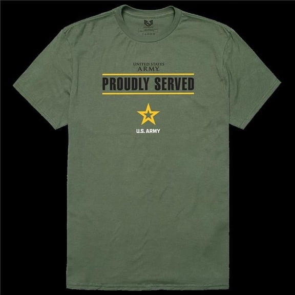 Rapid Dominance RS2-A64-OLV-05 US Army 64 Relaxed Graphic T-Shirt - Olive - 2X