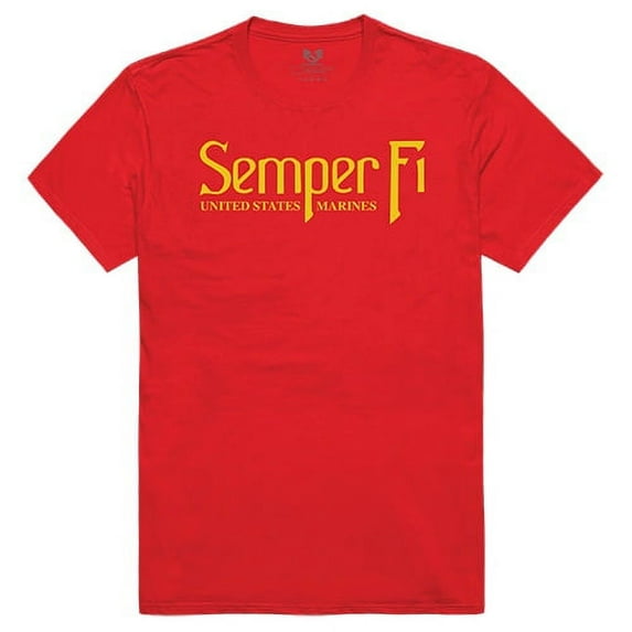 Rapid Dominance RS2 Relaxed Graphic Tees-Semper Fi Red-XL