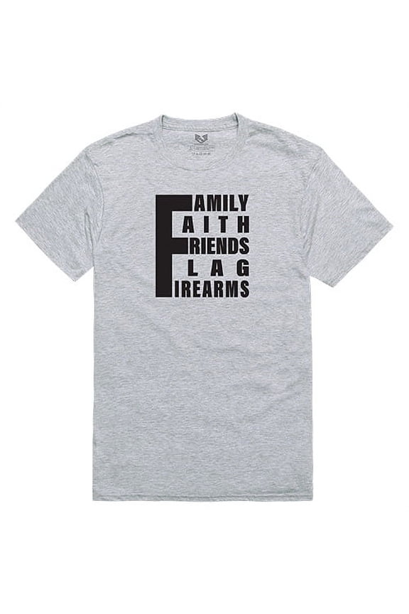 RS2-U11-HGY-04 5 Things YDMW 1 Relaxed Graphic Tee Shirt, Heather Gray - Extra Large