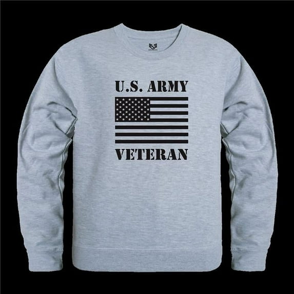 Rapid Dominance RS3-A30-HGY-04 US Army 30 Graphic Crewneck Sweatshirt - Heather Grey - Extra Large