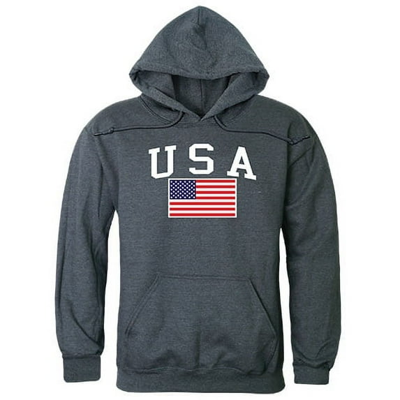 Rapid Dominance RS4 - Graphic Pullover-USA & Flag-H.Char-S