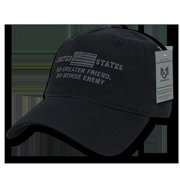 Rapid Dominance Relaxed Graphic Cap - No Greater frnd, Black
