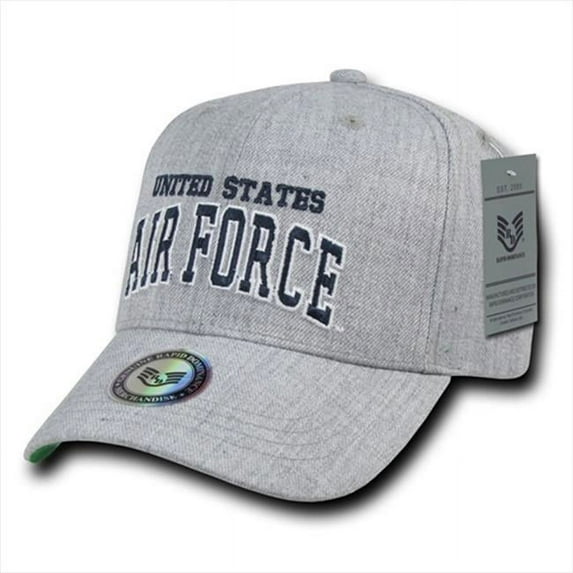 Heather Grey Military Caps, AirForce,HGR