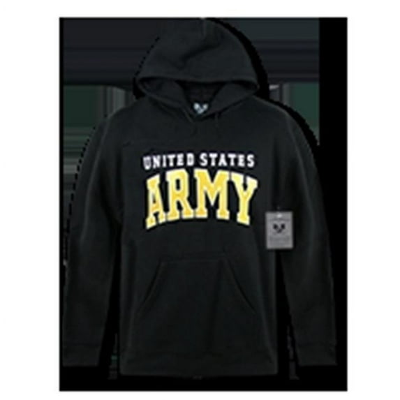 Rapid Dominance S46-ARM-BLK-05 2XL - Military Pullover Hoodies - Army, Black