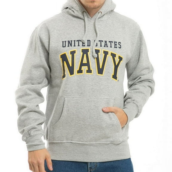 Rapid Dominance S46 Grey Military Pullover Hoodies-Navy H.Grey-2X