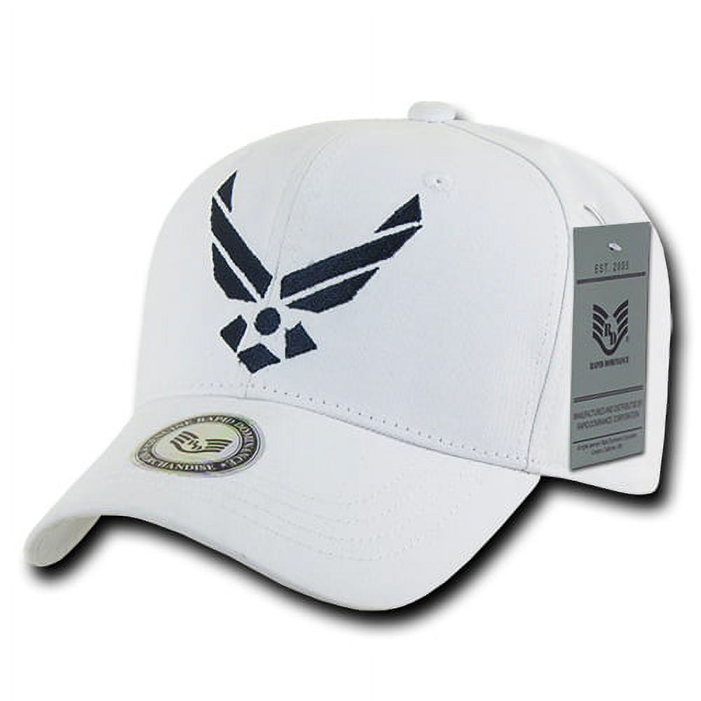 Rapid Dominance S76 Back To The Basics Cotton Caps-Air Force White - image 1 of 2