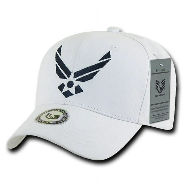 Rapid Dominance S76 Back To The Basics Cotton Caps-Air Force White