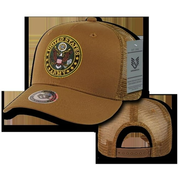 Rapid Dominance S77-ARM-COY Back to the Basics Mesh Air Force Cap, Coyote