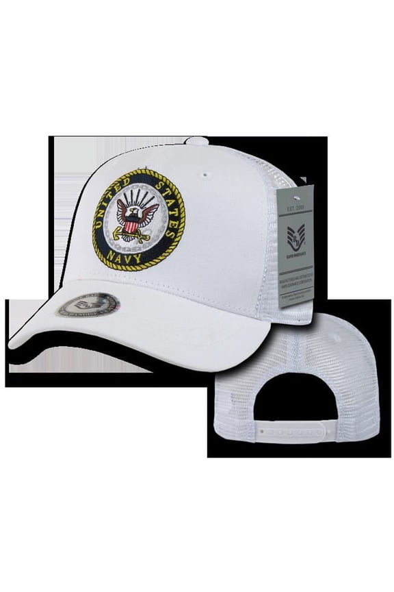 S77-NAV-WHT Back to the Basics Mesh Cap, White