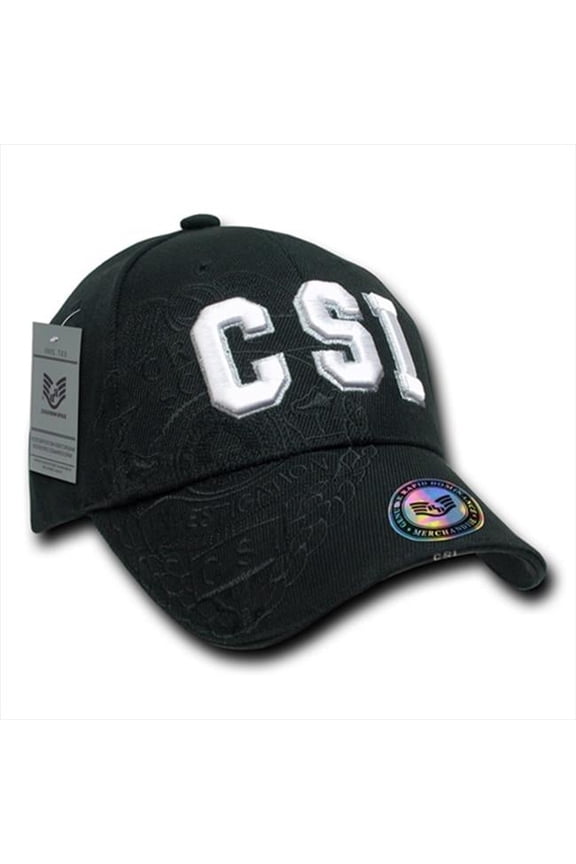 Shadow Law Enforcement Caps- CSI- Black