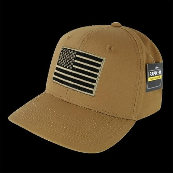 Rapid Dominance T108-USA-COY USA Graphic Ripstop Cap, Coyote - One Size
