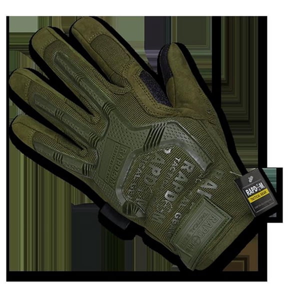Rapid Dominance T63-PL-OLV-05 Impact Protection Gloves - Olive Drab, 2XL