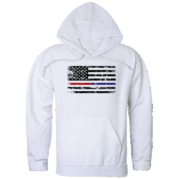 Rapid Dominance TRL & TBL Dual Flag GRPX Pullover, White - Large