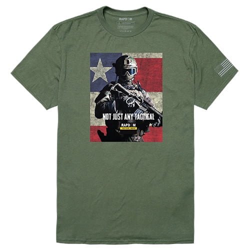 Rapid Dominance TS1-777-G78-01 Not Just Any Tactical Graphic T-shirt ...