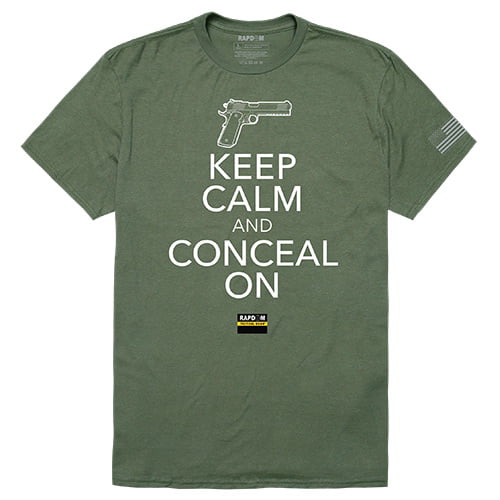 Rapid Dominance TS1-779-G78-02 Conceal on Tactical Graphic Tee Shirt ...