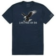 thumbnail image 1 of Tactical Graphic T, Live Free, Navy, S, 1 of 3