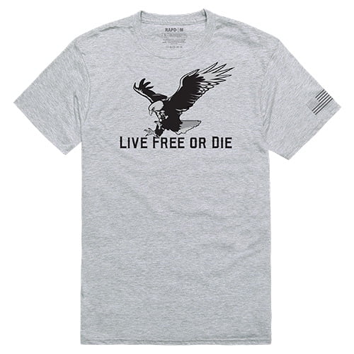 Tactical Graphic T, Live Free, HGY, L