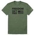 thumbnail image 1 of Rapid Dominance TS1-796-G78-01 Freedom Isnt Tactical Graphic Tee Shirt, Olive - Small, 1 of 3