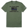 thumbnail image 1 of Rapid Dominance TS1-798-G78-03 All Gave Some Tactical Graphic Tee Shirt, Olive - Large, 1 of 3