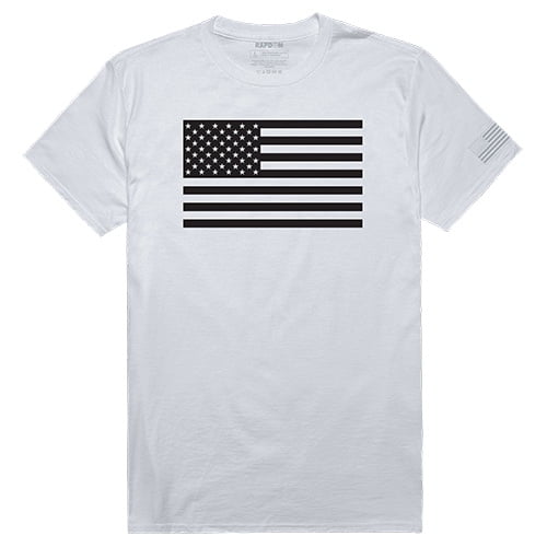 Tactical Graphic T, Tonal Flag, White, L