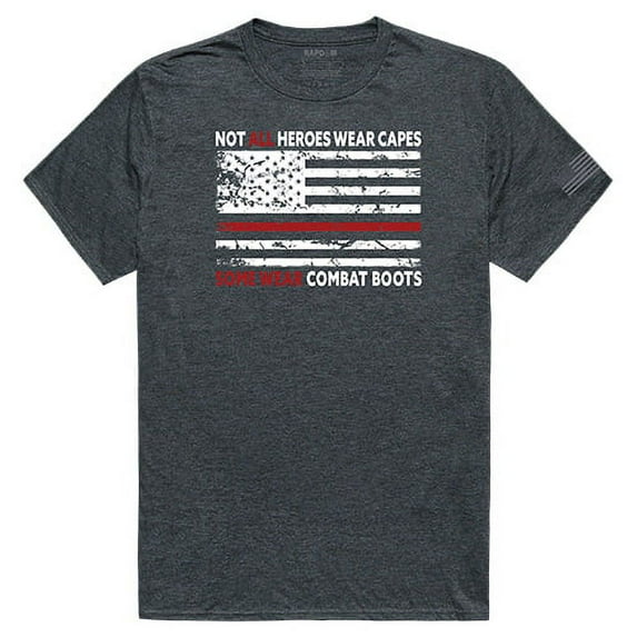 Rapid Dominance TS1-809-E9C-04 Not All with TRL Tactical Graphic Tee Shirt, Heather Charcoal - Extra Large