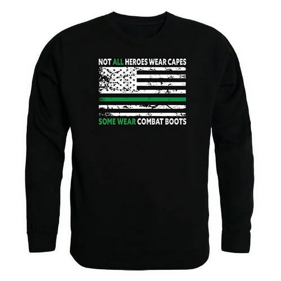 Rapid Dominance TS2-808-BLK-02 Not All with TGL Graphic Crewneck Sweatshirt, Black - Medium