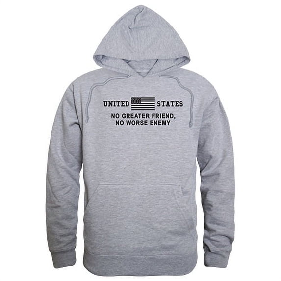 Rapid Dominance TS4 - Graphic Pullover-No Greater-H.GREY-L