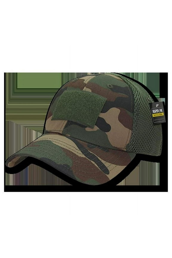 Tactical Air Mesh Flex Caps, Woodland