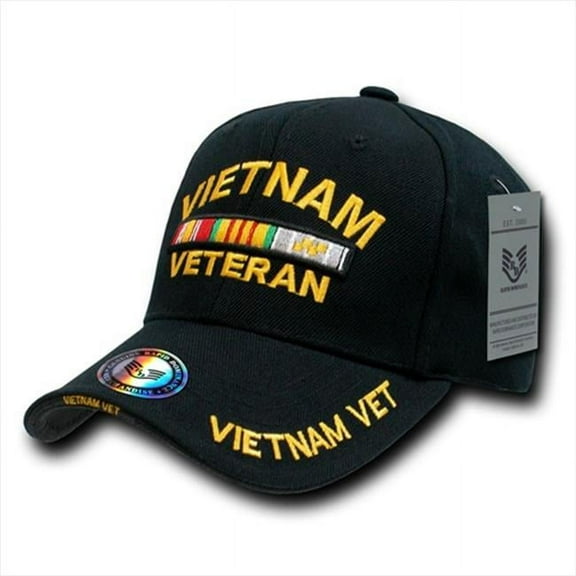 Rapid Dominance The Legend Military Caps, Vietnam Vet, Black