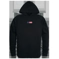 thumbnail image 1 of Rapid Dominance US Flag 1 Graphic Mens Pullover Hoodie [Black - M], 1 of 1