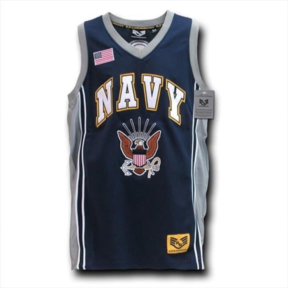 Rapid Dominance R14-NAV-NVY-02 Basketball Jersey, Navy, Navy, Medium