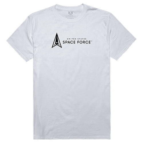 Rapid Dominance US Space Force2 Relaxed Graphic T-Shirt, White - Medium