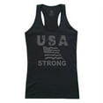 thumbnail image 1 of Rapid Dominance  USA Strong 2 Graphic Tank Top, Black - Extra Large, 1 of 1
