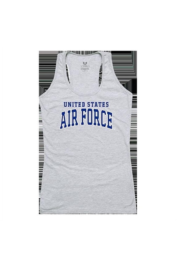 Rapid Dominance USAF 1 Graphic Tank Top, Heather Grey - Extra Large